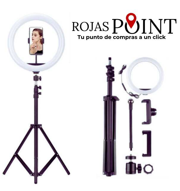 Aro de Luz con Trípode 10”