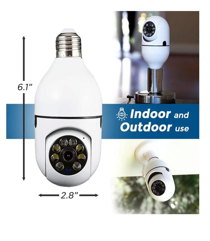 Foco Cámara WiFi de Seguridad 1080P | Rojas Point