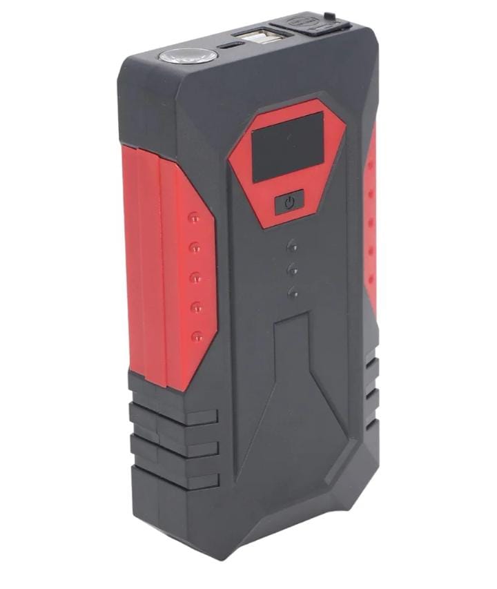 Jumper para Auto 12V con Power Bank y Linterna LED