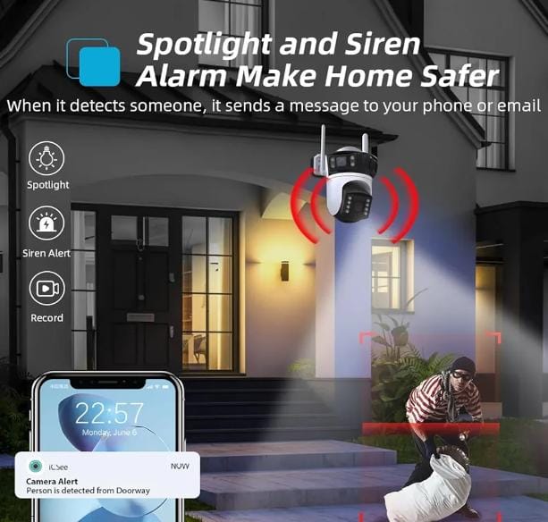 Cámara IP Jortsn WiFi – Monitoreo Total de Tu Hogar