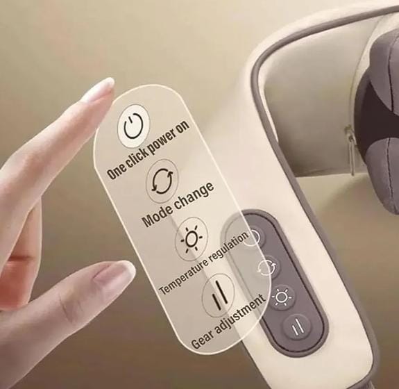 Masajeador eléctrico de cuello y hombros