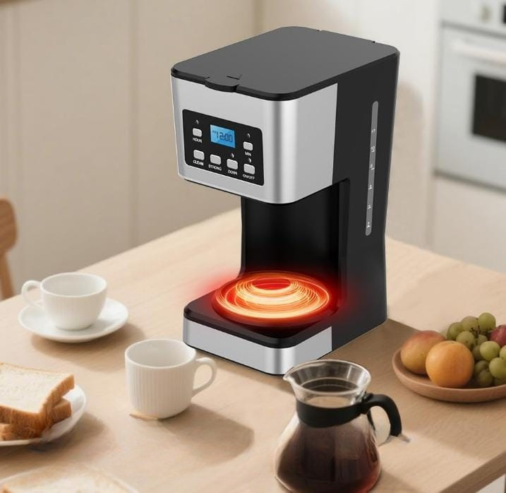 ☕✨ Cafetera Automática con Temporizador Programable 24H ✨☕