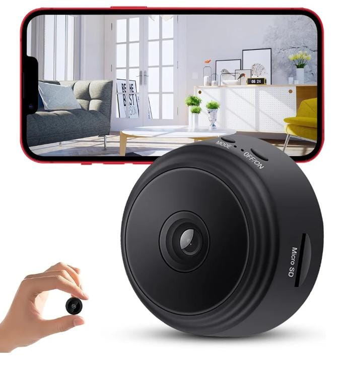 Mini Cámara IP inalámbrica 1080P con Visión Nocturna y Control por Celular