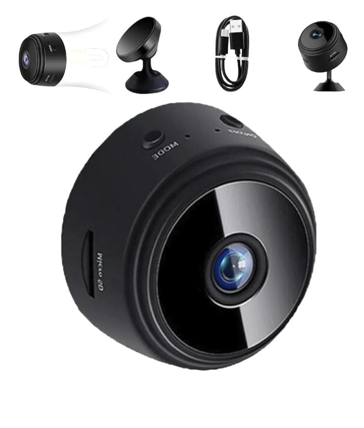 Mini Cámara IP inalámbrica 1080P con Visión Nocturna y Control por Celular