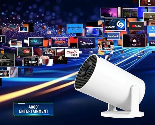 Proyector Inteligente HY300Pro – Compacto, potente y portátil
