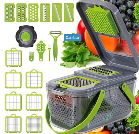 Cortador de Vegetales Multifuncional 25 en 1