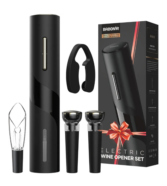 Destapador de Vino Eléctrico 4 en 1