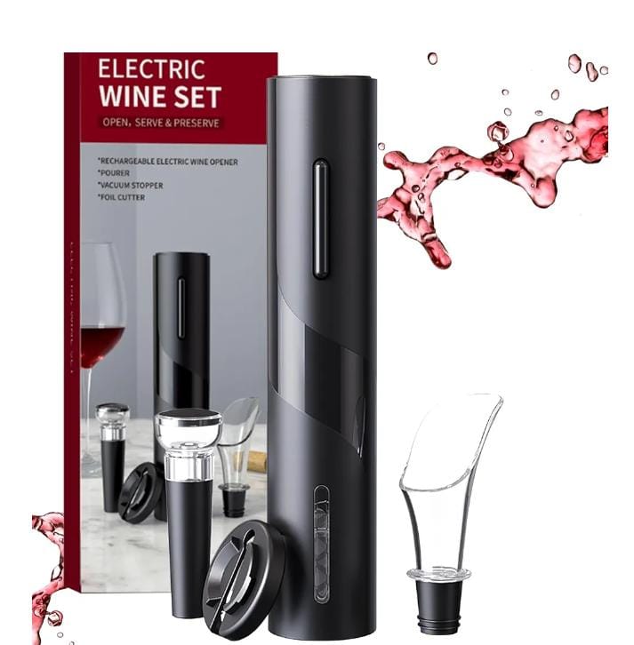 Destapador de Vino Eléctrico 4 en 1